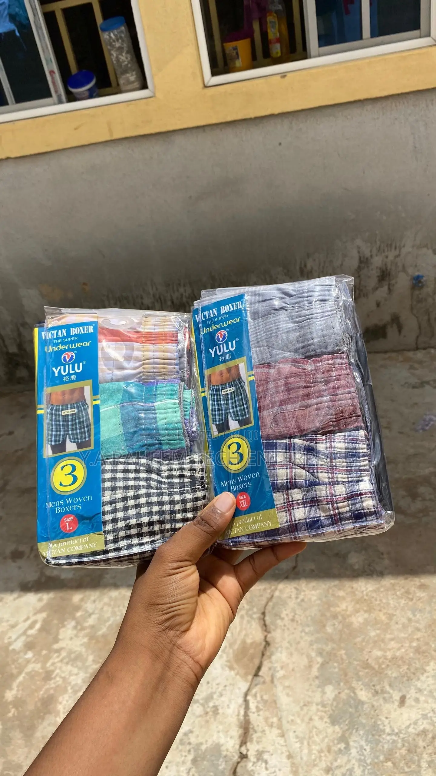 Men’s Woven Boxers – Pack of 3 | Comfortable Underwear