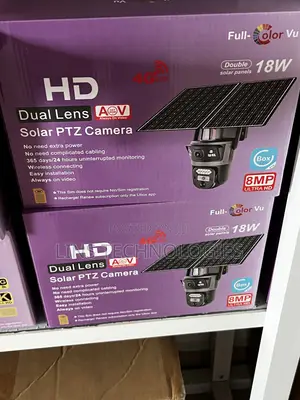 Ubox Dual Lens (Dual Panel AOV) Solar Camera
