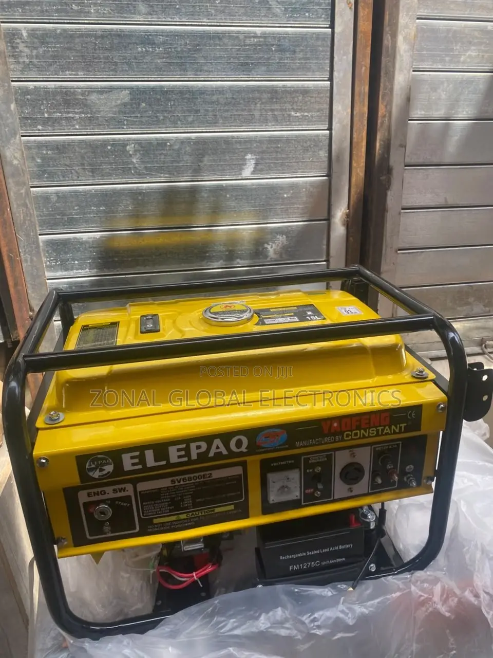 Elepaq Constant Generator 4.5kva Key Start