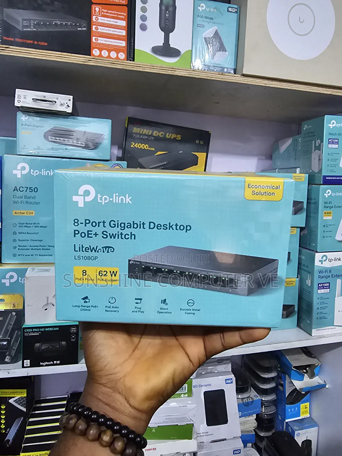 Tp Link 8 Port Gigabite poE Switch