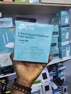 Tp Link 8 Port Gigabite poE Switch