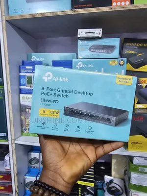 Tp Link 8 Port Gigabite poE Switch