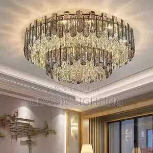 Crystal Chandeliers LED Luxury Ceiling Lights for Dining Living Room