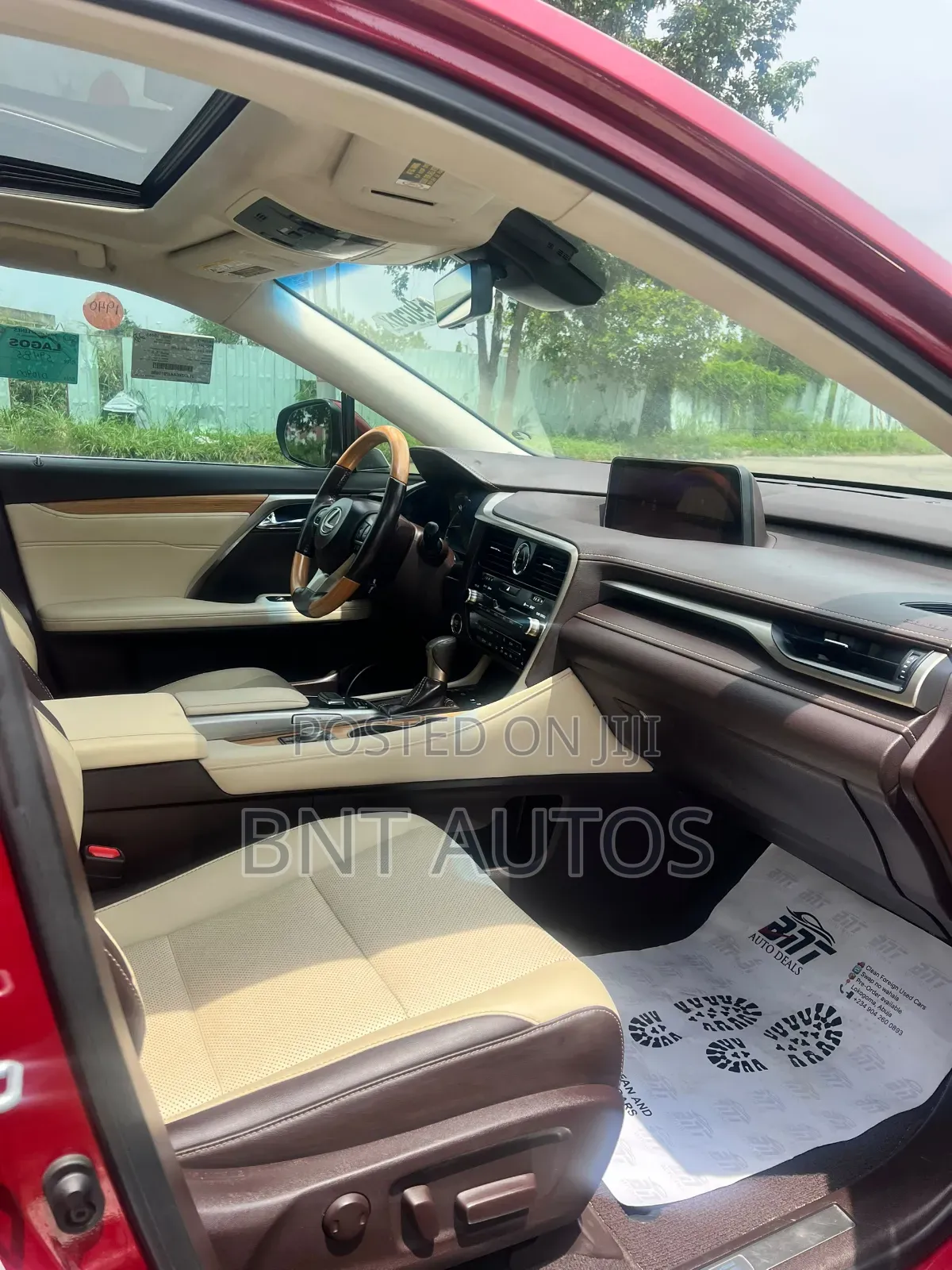 Lexus RX 2018 Maroon