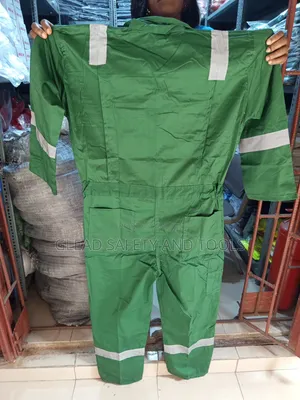 Coverall Reflective Green