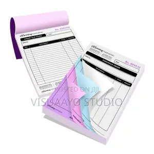 Carbonized Invoice Book Print in Nigeria | NCR Receipt & Invoice Books