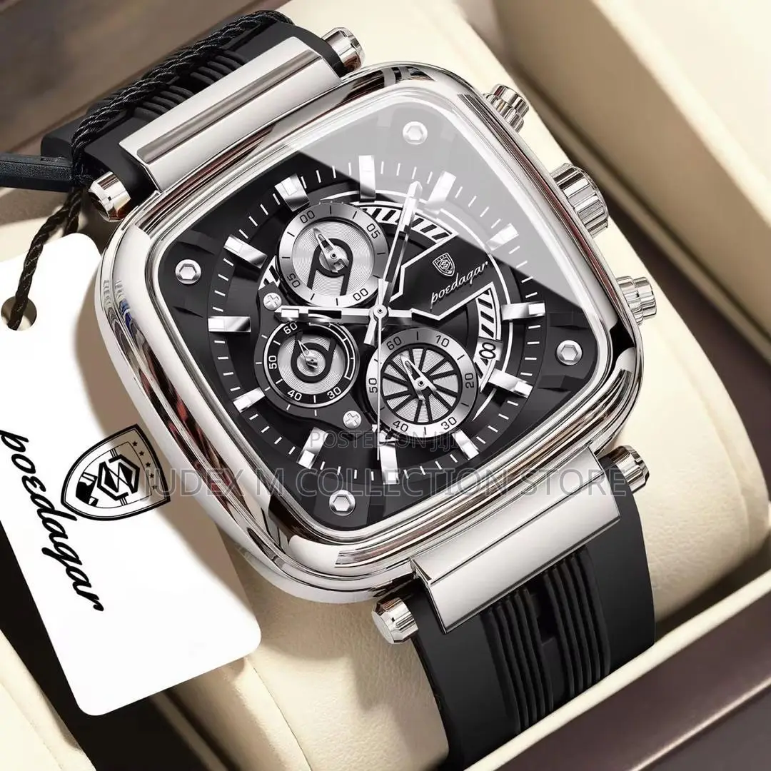 Poedagar Chain Chronograph Waterproof Watch