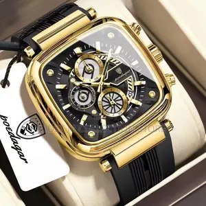 Poedagar Chain Chronograph Waterproof Watch