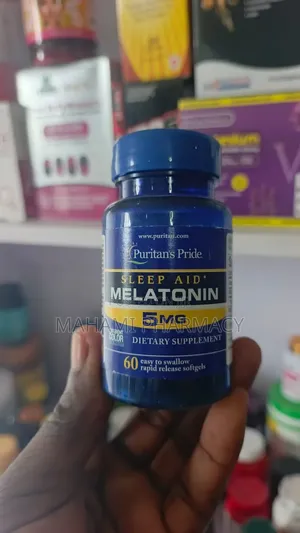 Puritan’s Pride Melatonin 5 Mg – 60 Softgel Capsules