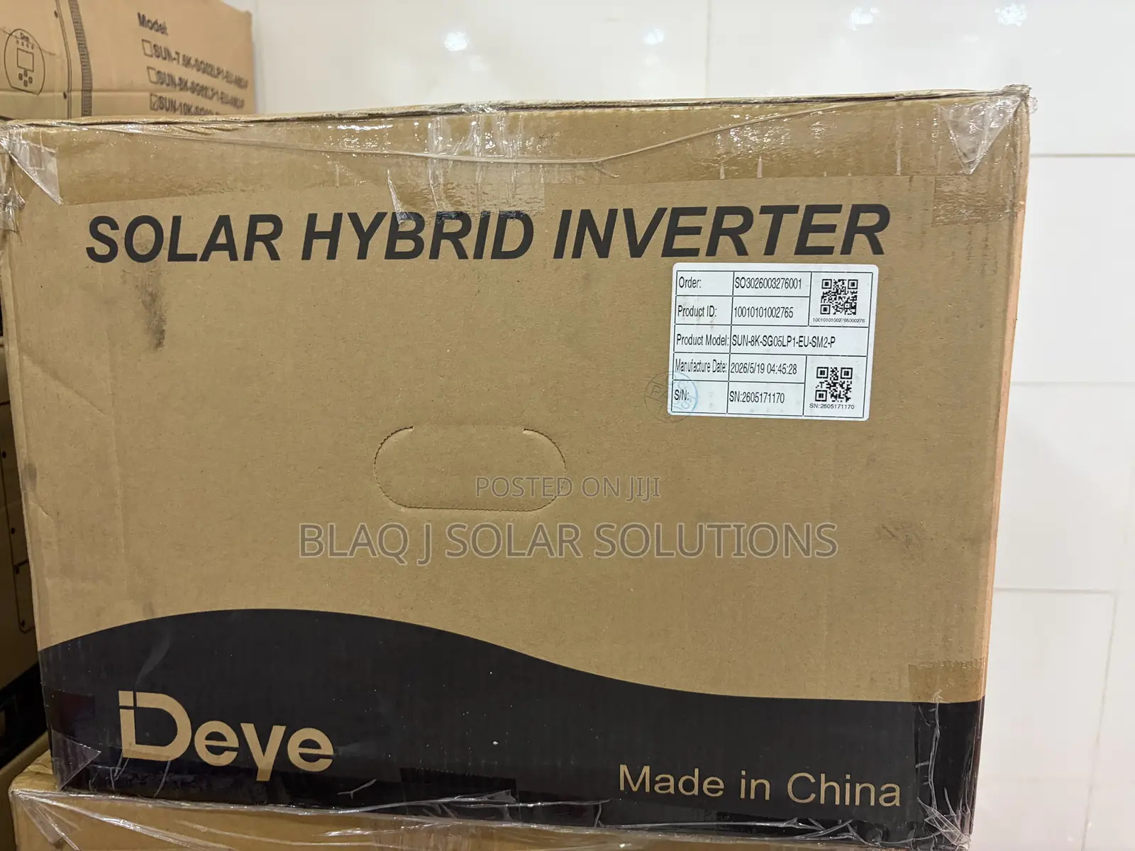 Deye 8KVA Hybrid Inverter