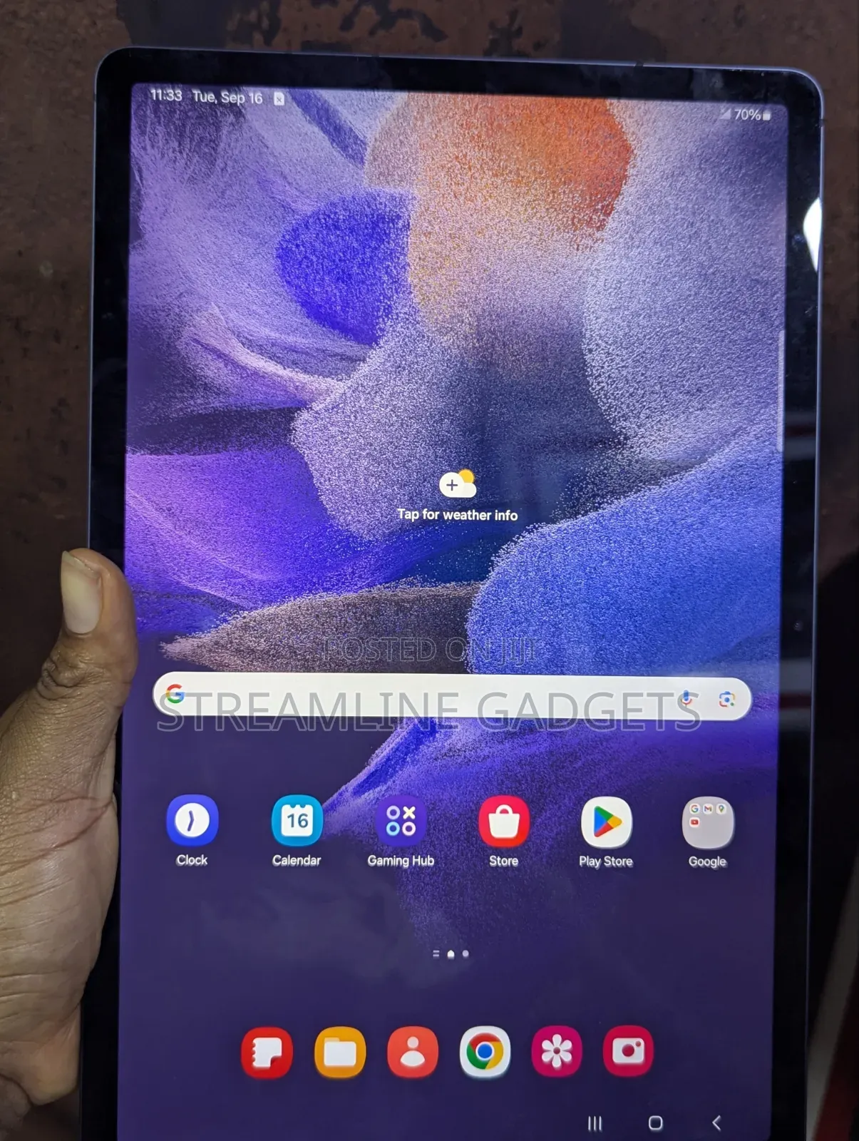 Samsung Galaxy Tab S7 FE 64 GB Black