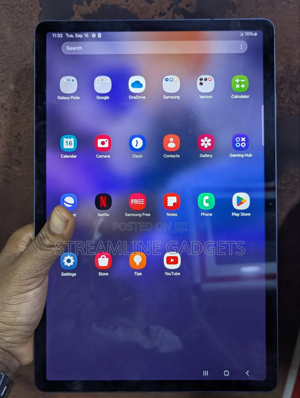 Samsung Galaxy Tab S7 FE 64 GB Black
