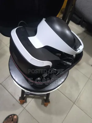 Playstation VR Headset and Joystick