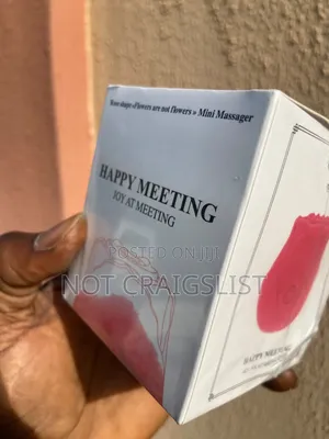 Happy Time Rose Toy Promo | 5-Speed Massager | Lagos Delivery