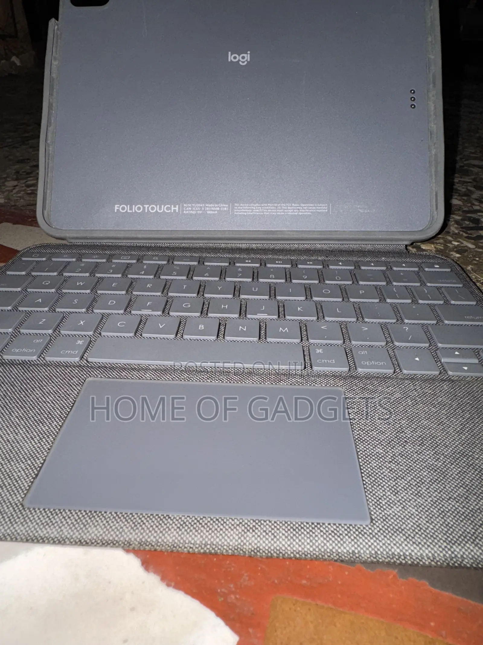 Logitech Folio Touch Keyboard Case With Trackpad – YU0043
