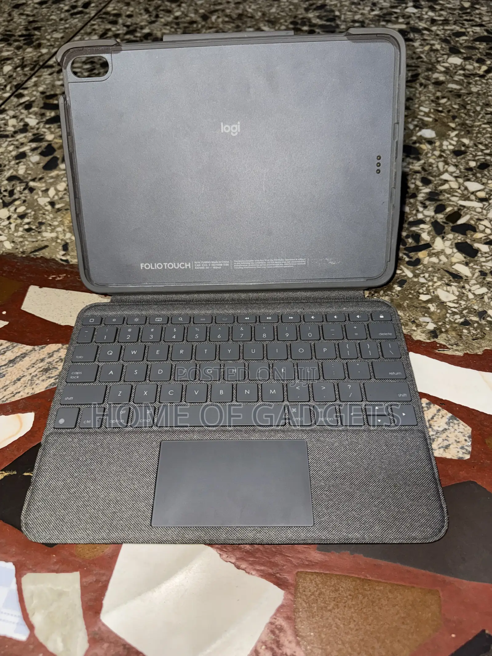 Logitech Folio Touch Keyboard Case With Trackpad – YU0043