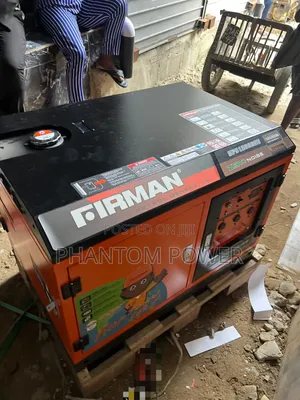 Model SPS12000SE Firman 10kva Petrol Soundproof Generator With 3 Doors