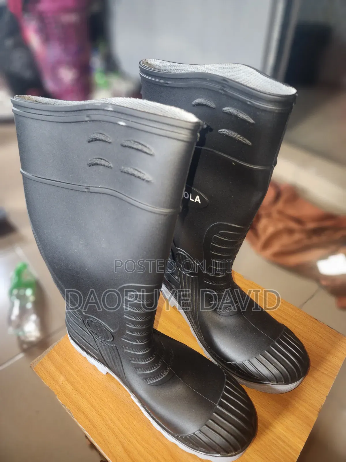 Clean Safety Boots