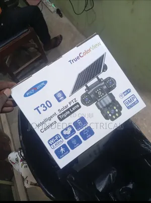 Wifi Triple Lens Solar Camera