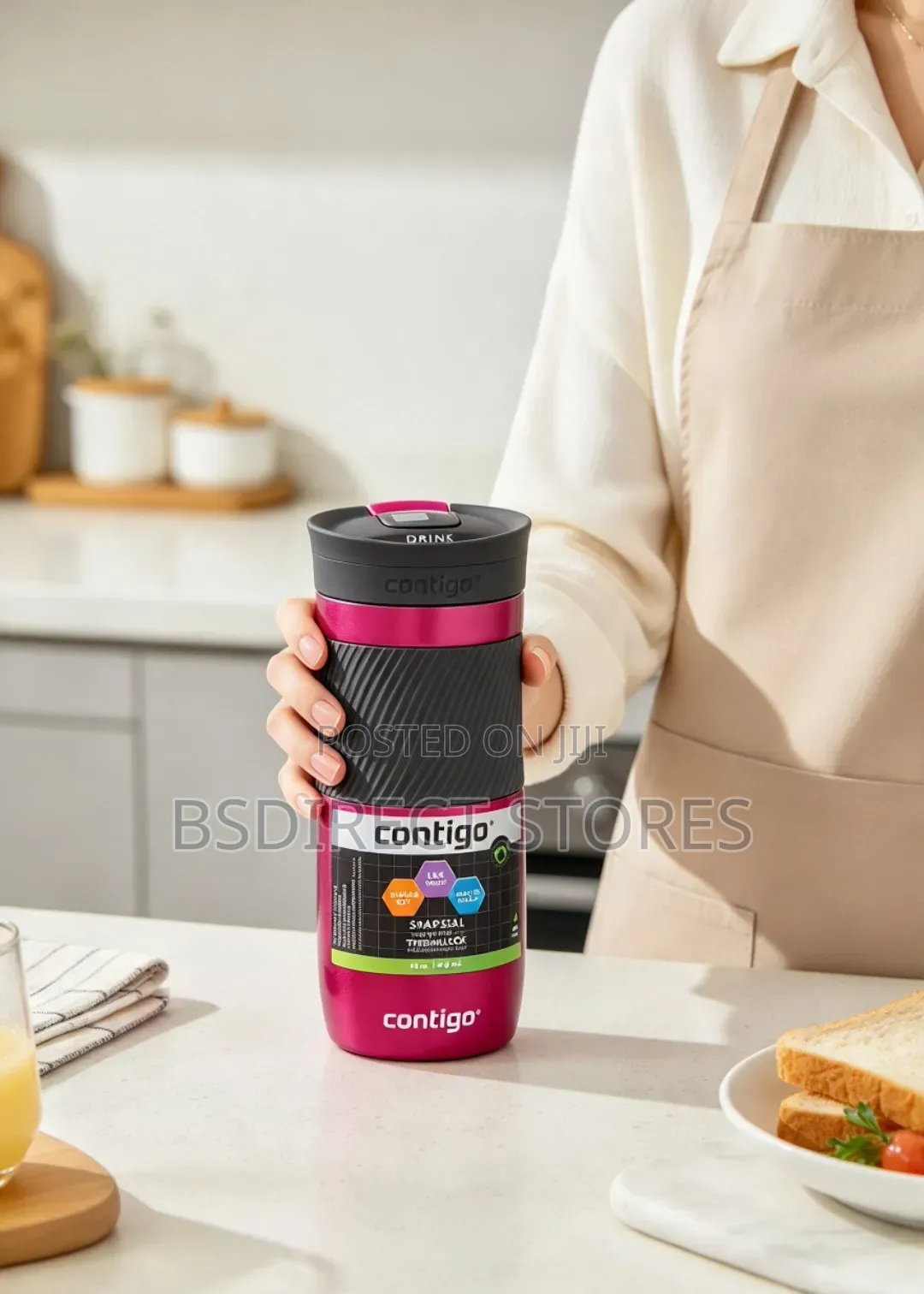 Contigo VIVACIOUS Snapseal Leakproof Double- Wall Travel Tumbler 470ml