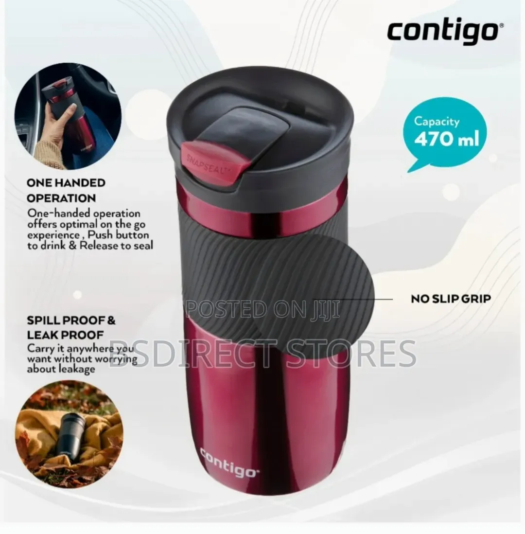 Contigo VIVACIOUS Snapseal Leakproof Double- Wall Travel Tumbler 470ml