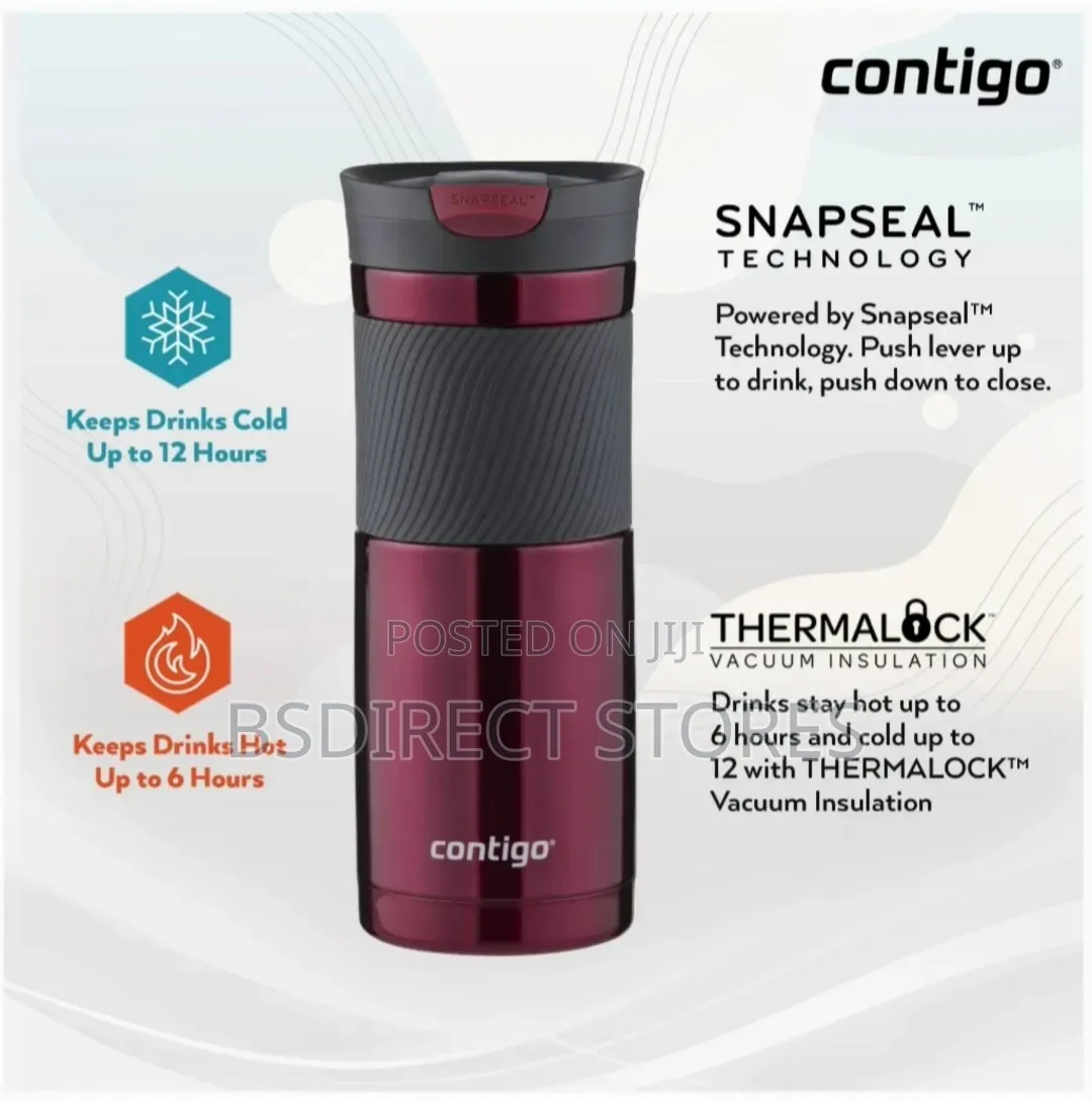 Contigo VIVACIOUS Snapseal Leakproof Double- Wall Travel Tumbler 470ml