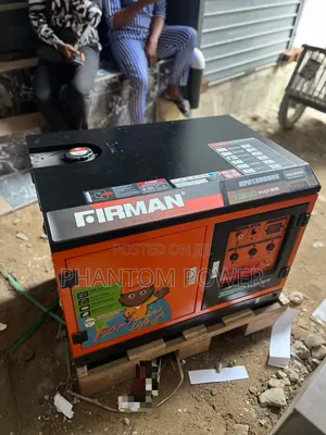 New & Improved SPS12000SE Firman 10kva Ultra Silent Petrol Generator ◇