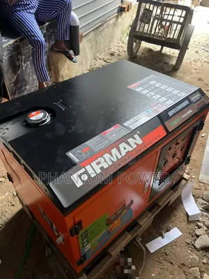 Firman 10kva Copper Petrol Soundproof Generator Set {20 Litres Tank}