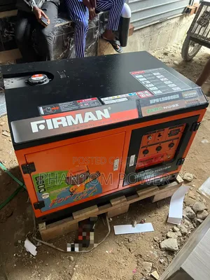 100% Copper Firman 10kva SPS12000SE Ultra Silent Petrol Generator Set