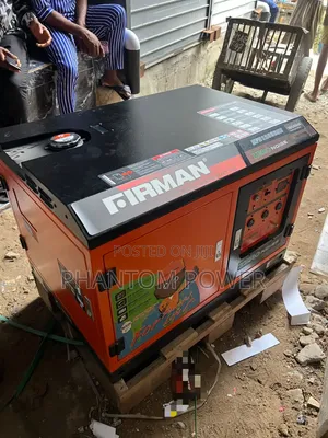 100% Copper Firman 10kva SPS12000SE Ultra Silent Petrol Generator Set