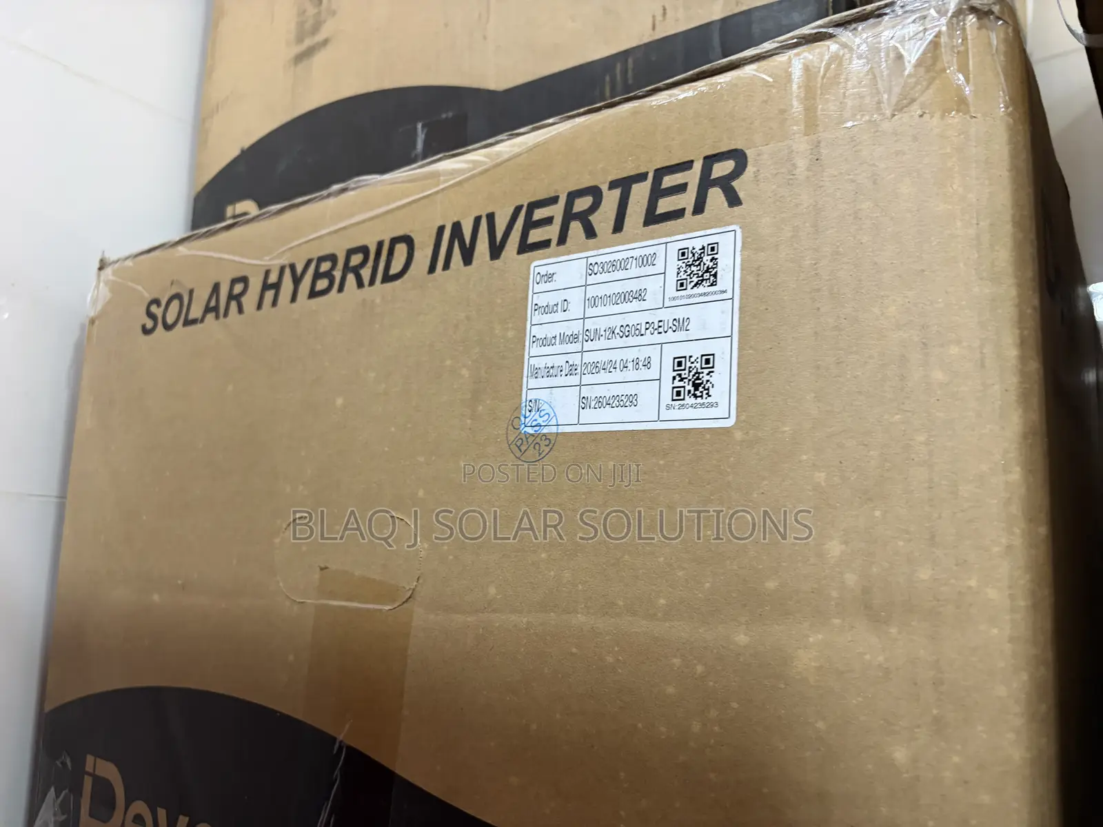 Deye 12kva Hybrid Inverter