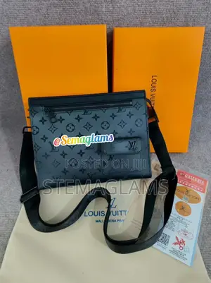 Louis Vuitton Genuine Leather Men'S Shoulder Bag Crossbody Fashion