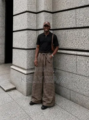 Available Sock Checkers Baggy Trouser