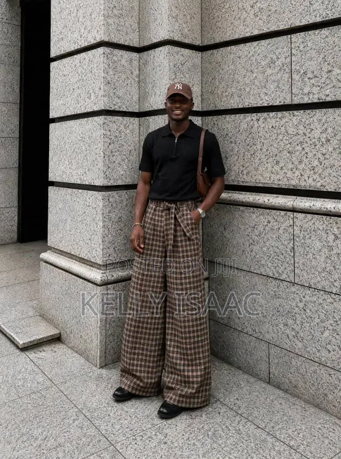 Available Sock Checkers Baggy Trouser