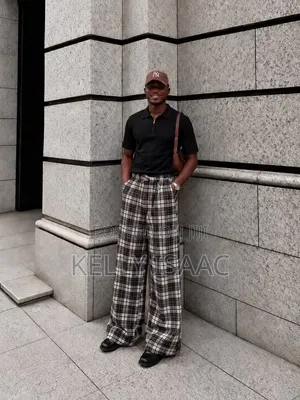 Available Sock Checkers Baggy Trouser