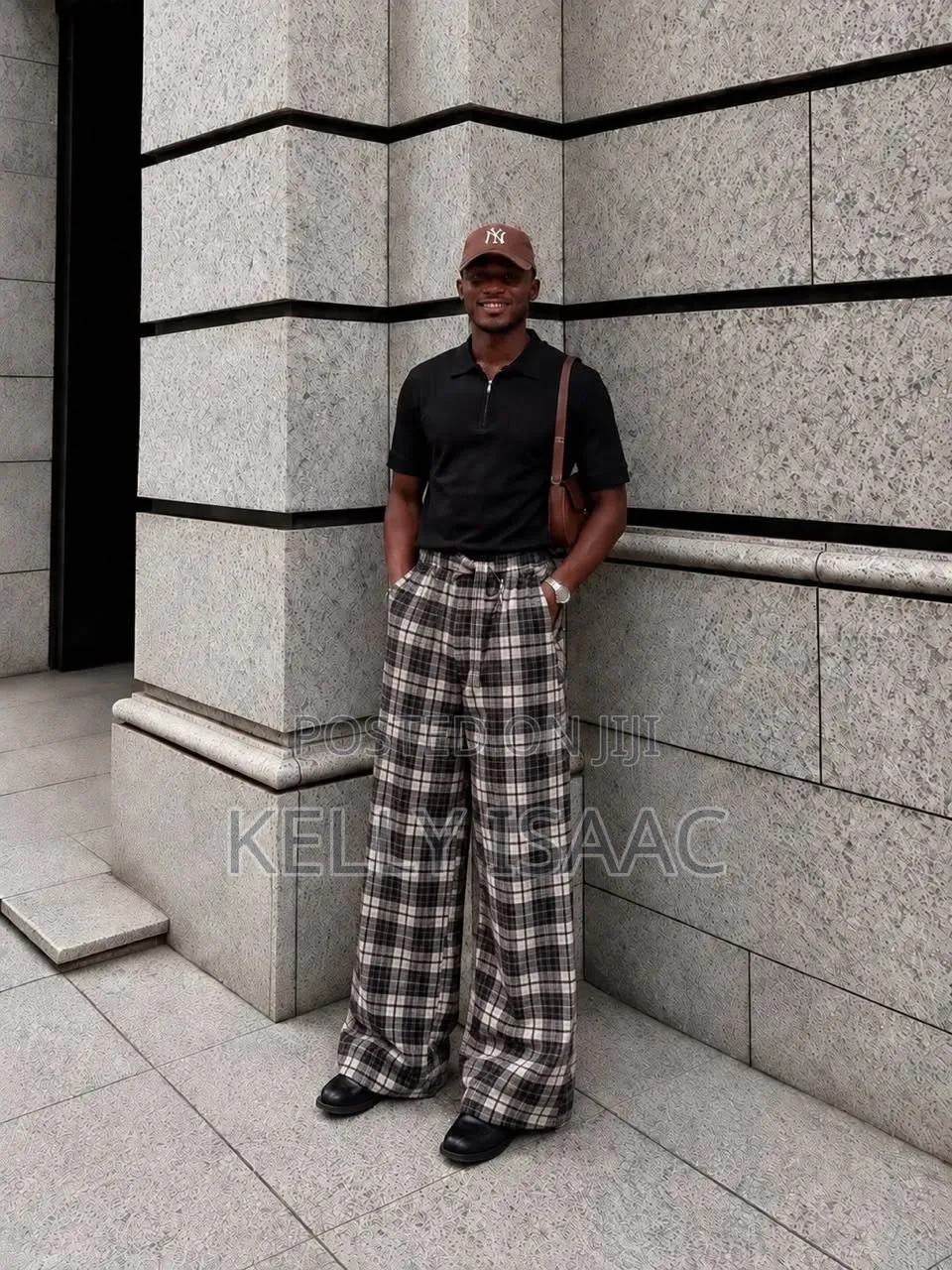 Available Sock Checkers Baggy Trouser