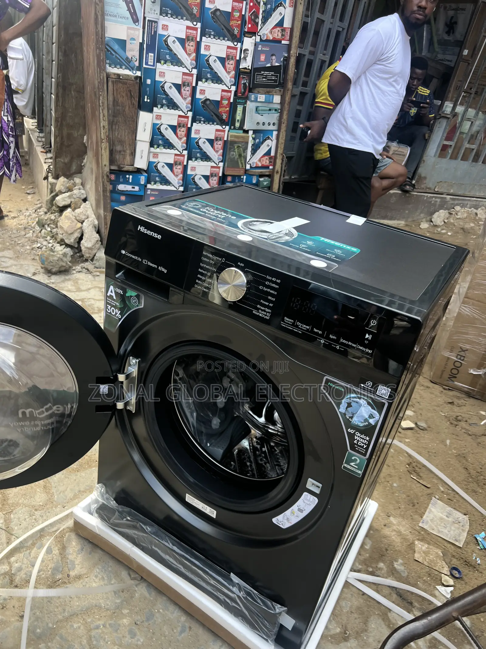 Hisense Washing Machine 8kg Front Loader