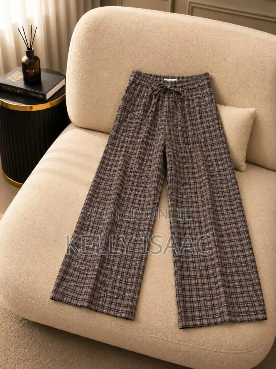 Available Sock Checkers Baggy Trouser