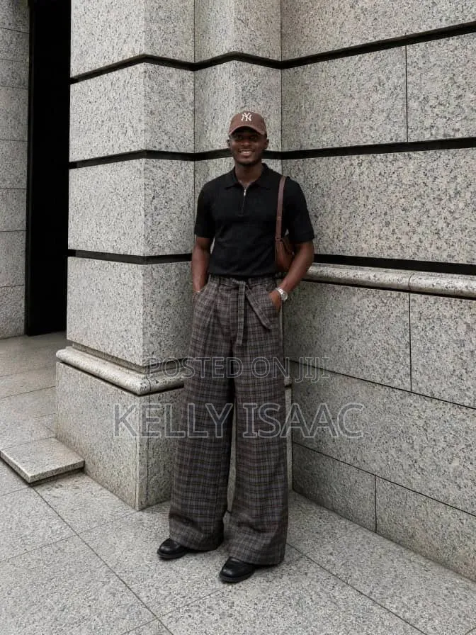 Available Sock Checkers Baggy Trouser