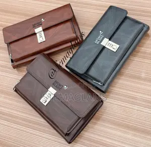 Mont Blanc Men’s Purse, High Quality New Style Trendy Multi-Functional