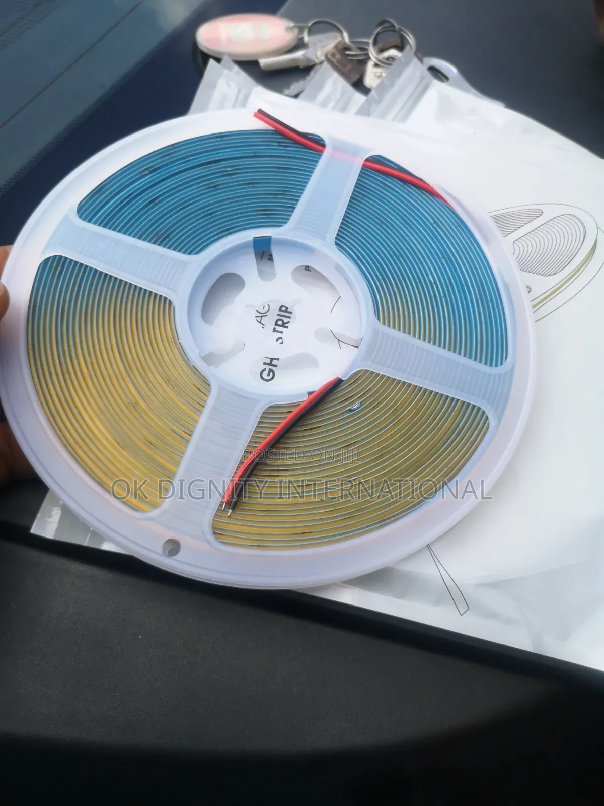 220V LED COB Strip Light – Bright Quality Light