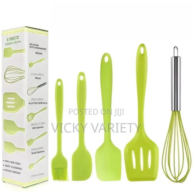 5 PCs Silicone Baking Utensils Set