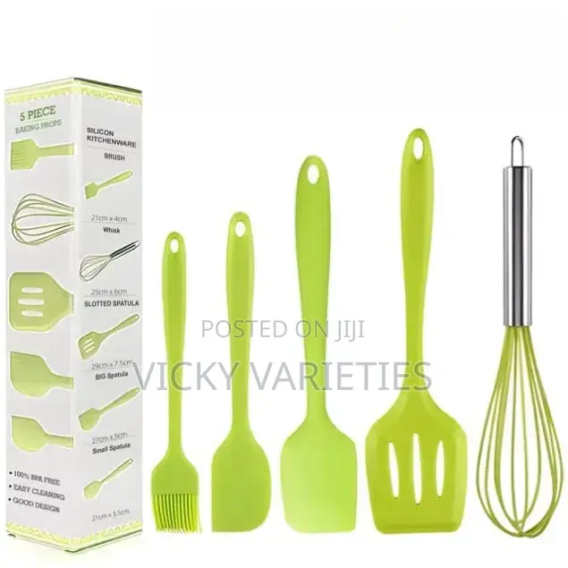 5 PCs Silicone Baking Utensils Set