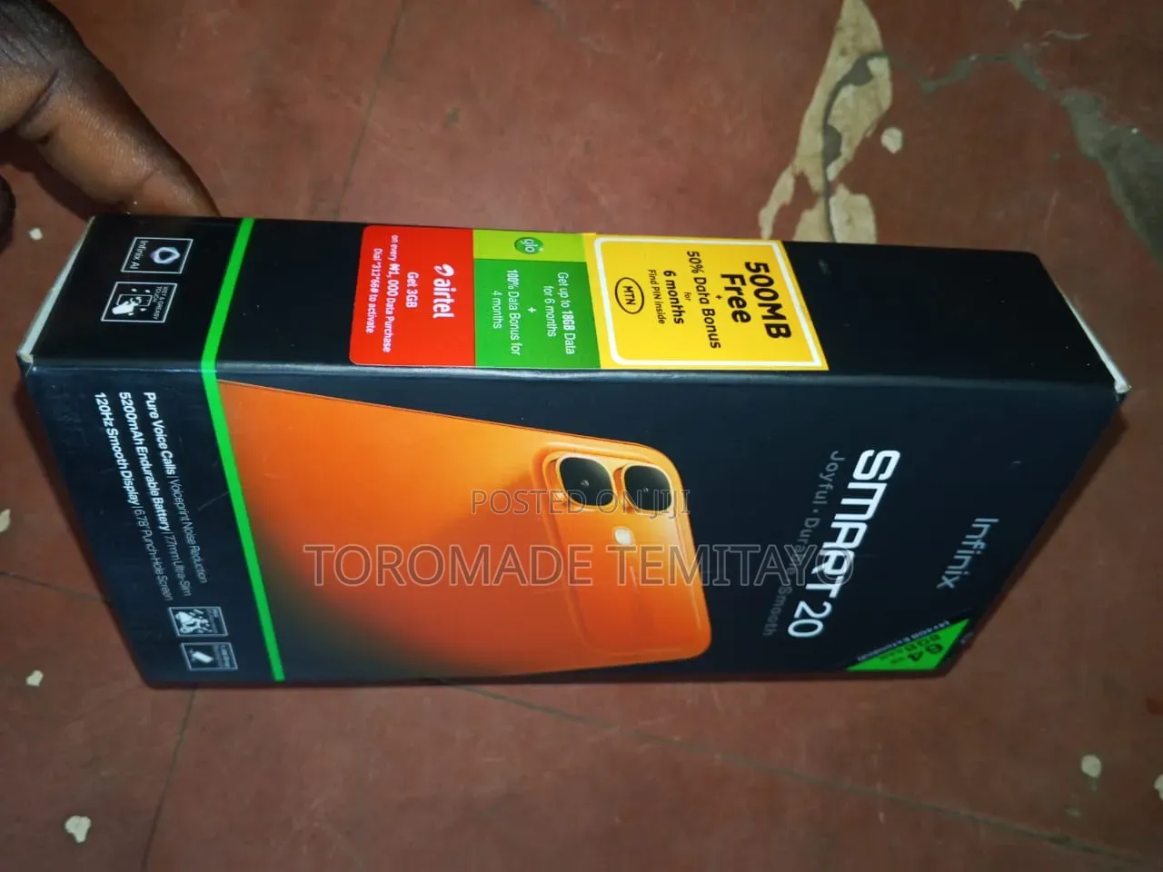 New Infinix Smart 20 64 GB Orange