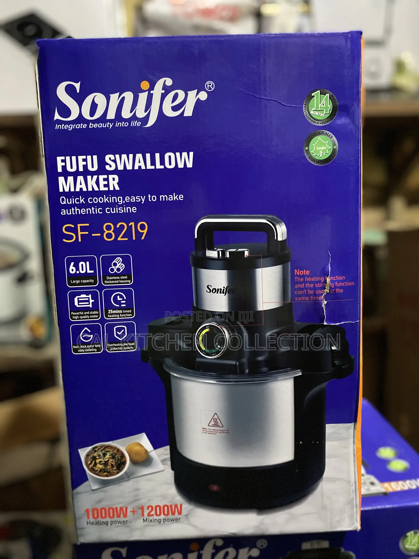 Sonifer 6 Liters Fufu Swallow Maker