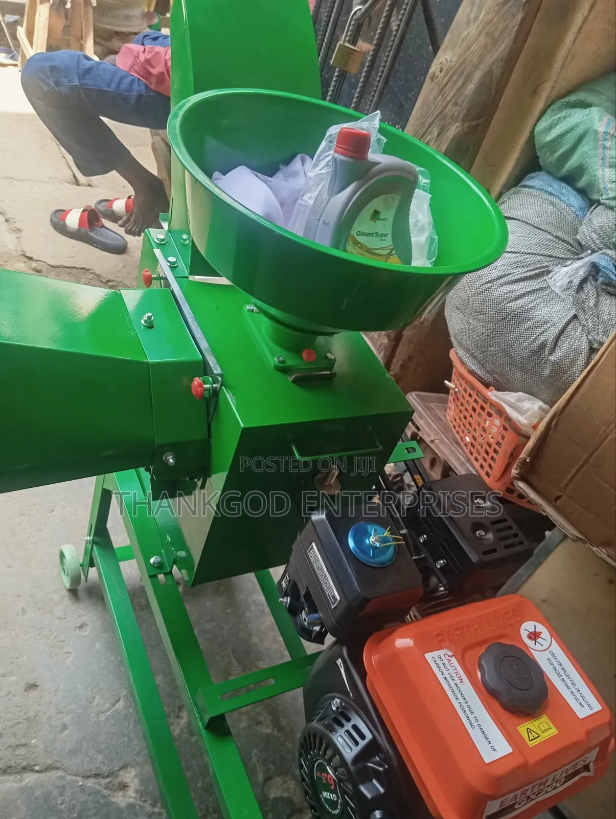 Hammer Mill With ChaffCutter Machine