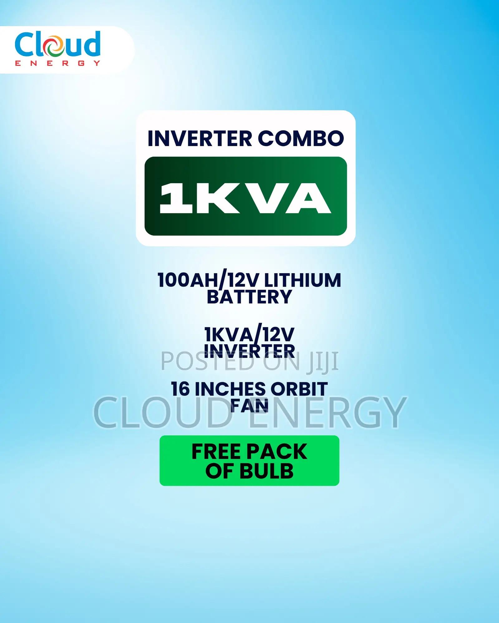 1kva Inverter Bundle
