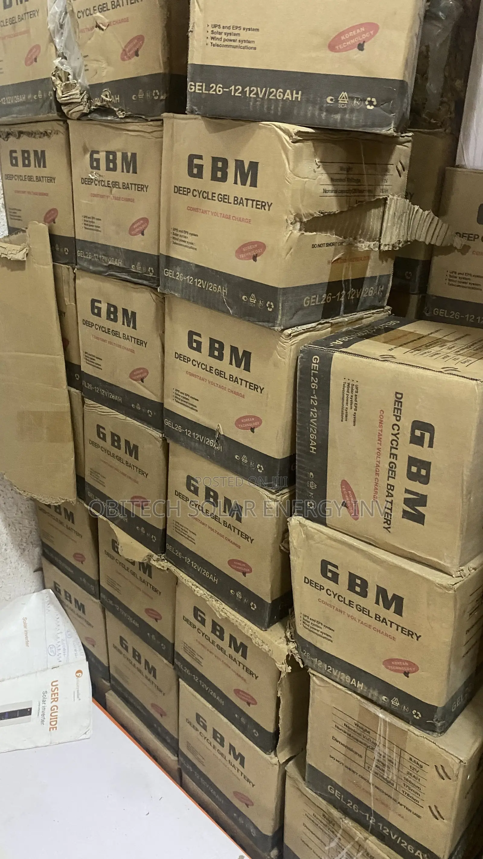 26AH 12V Deep Cycle Battery