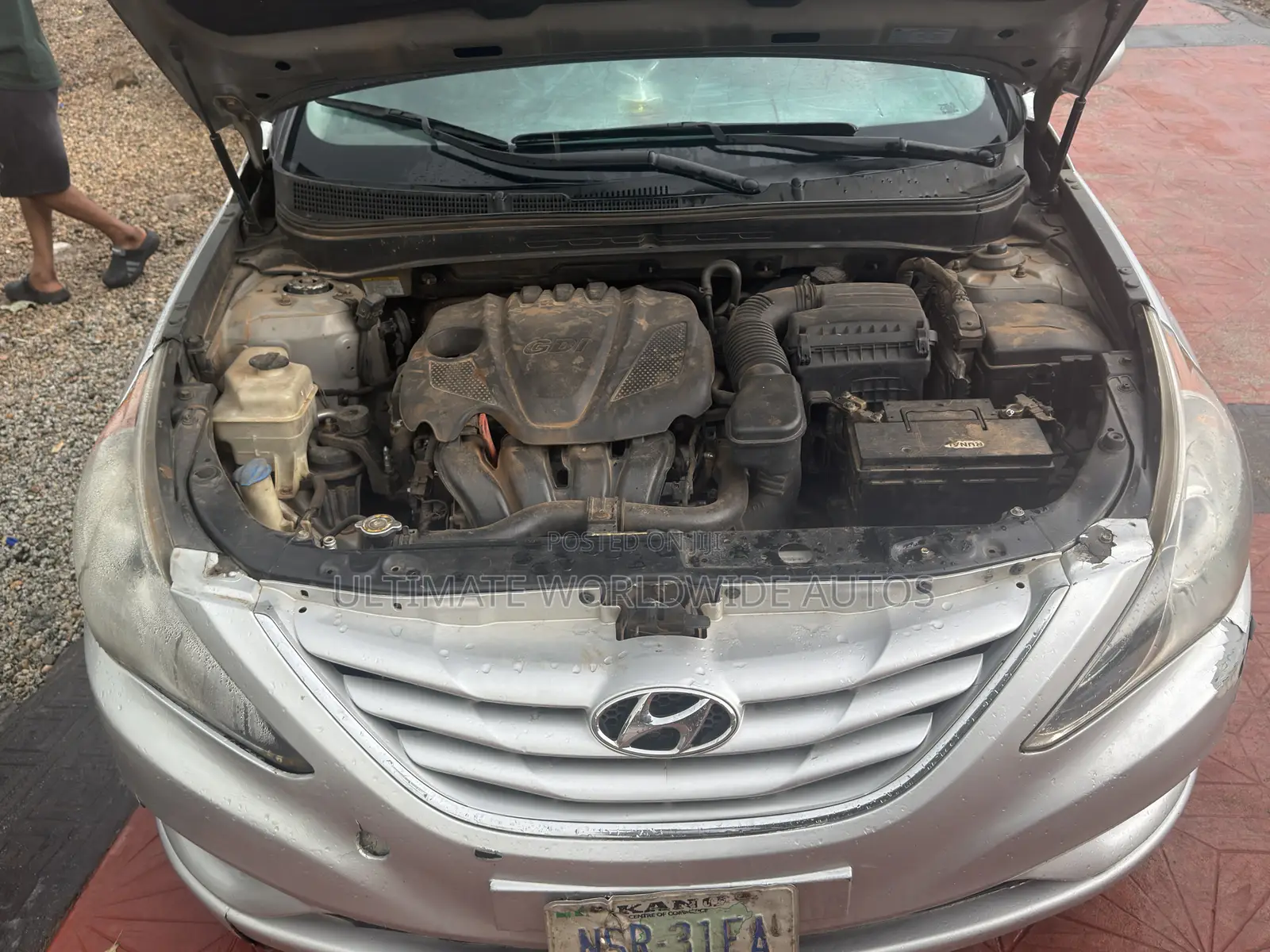 Hyundai Sonata 2012 Silver