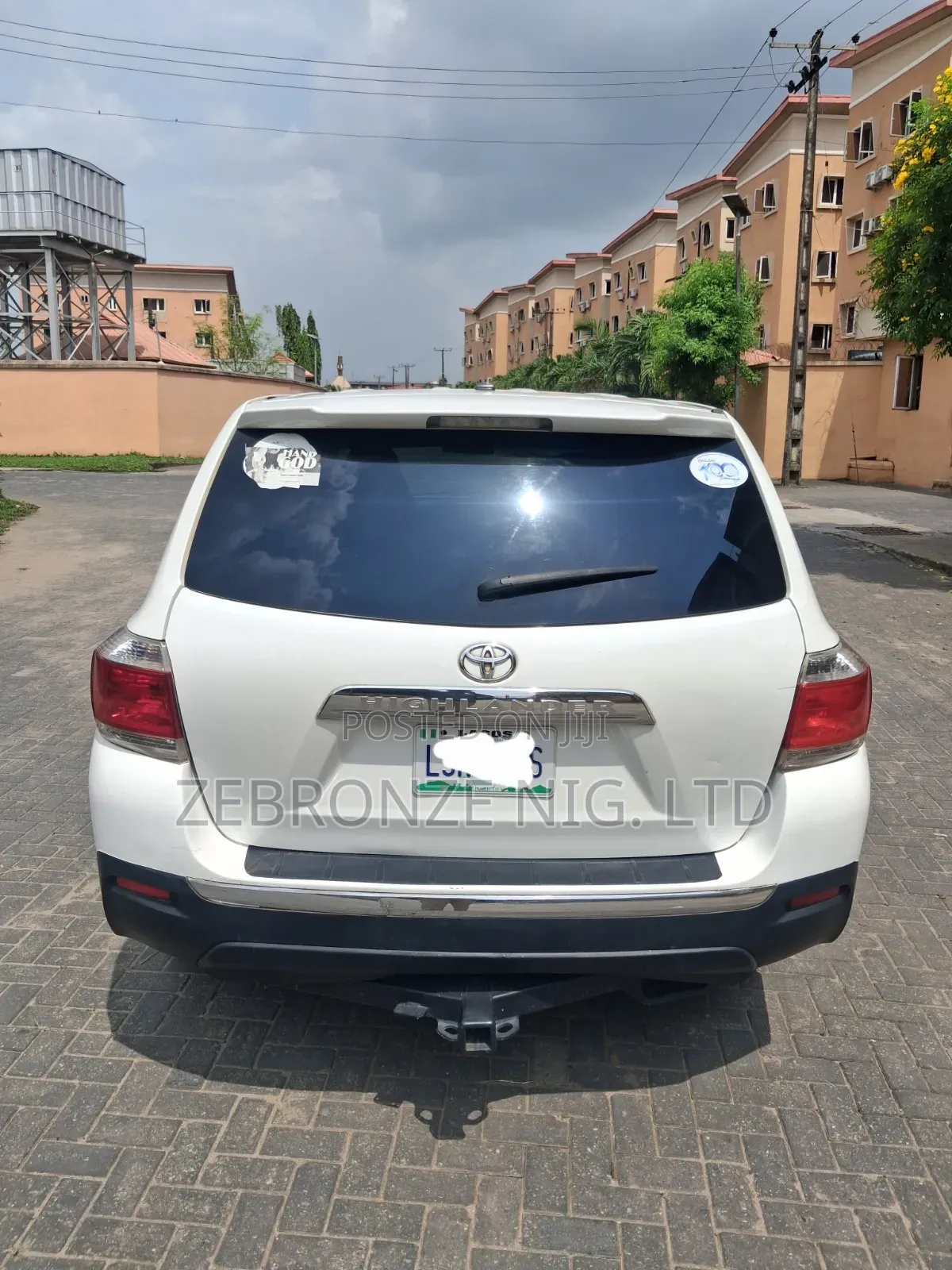 Toyota Highlander Limited 2012 White